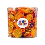 Gold Chocolate Coins in Nets - Milk Chocolate 1x60