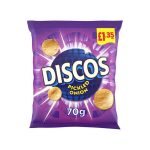 Discos Pickled Onion - Large Bags 1x16