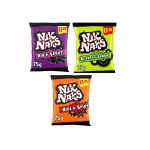 MIXED BOX - Nik Naks 3 Flavours - Nice 'n' Spicy, Rib 'n' Saucy, Scampi 'n' Lemon and Tangy 'n' Cheesy 1x20